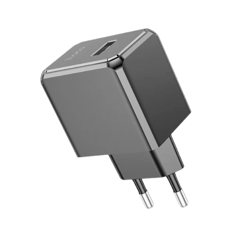 Сетевое З/У HOCO CS11A 1USB 2.1A черный (1/28/168)