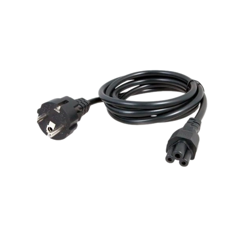 Кабель питания ENERGY POWER С5 (757) евровилка-C5 (m) 1.5м ПВХ черный (1/300)