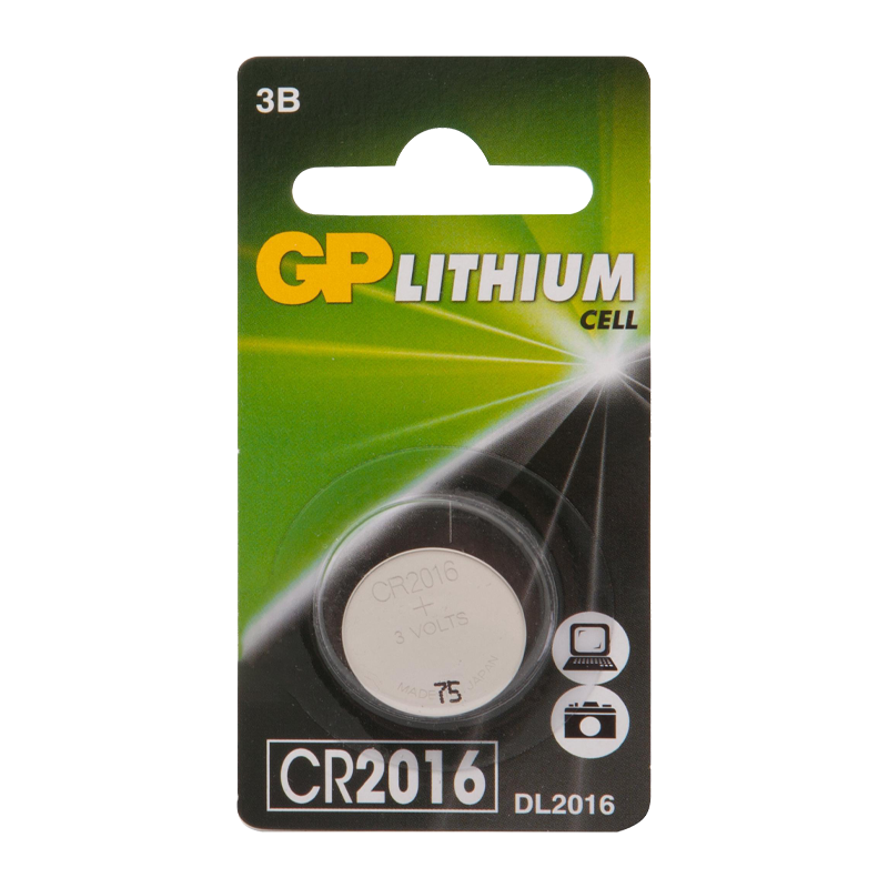 Батарейка GP CR2016 BL1 Lithium 3V (1/10/100/900) R