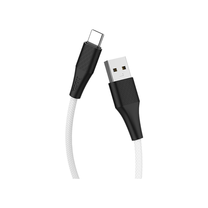 Кабель HOCO X32 USB (m)-Type-C (m) 1.0м 2.0A TPE белый (1/33/330)