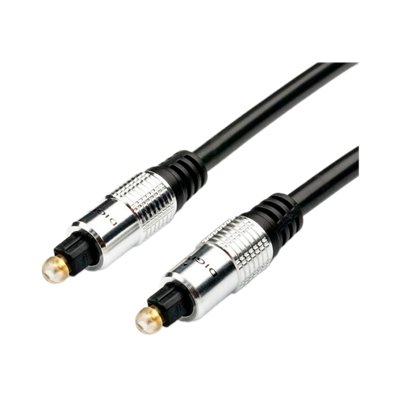 Кабель Atcom Toslink (m)-Toslink (m) 3.0м силикон черный (1/75)