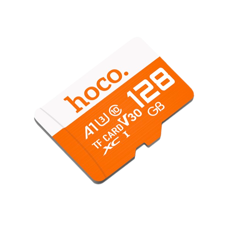 Карта памяти microSD HOCO 128GB Class10 A1 UHS-I (U3) 100 МБ/сек V30 (1/100)