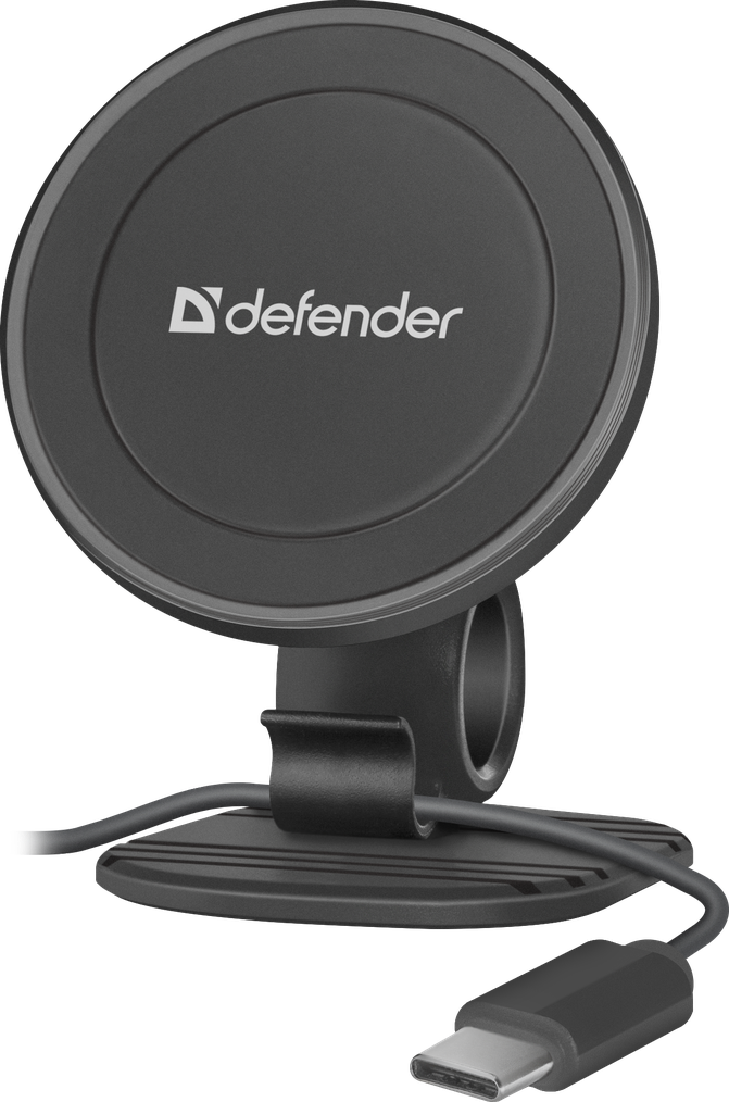 Держатель автомобильный Defender CH-115+ на торпеду магнит черный (1/200)