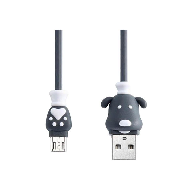 USB кабель REMAX Fortune (Micro) RC-106m Серый