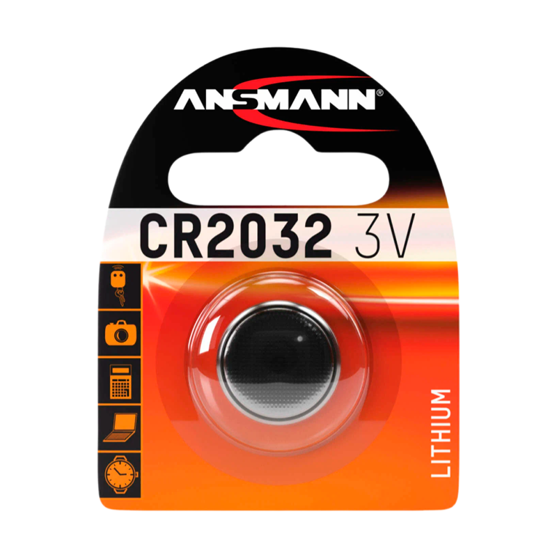Батарейка ANSMANN CR2032&nbsp;&nbsp;5020122-RU&nbsp;&nbsp;BL1&nbsp;&nbsp;&nbsp;&nbsp;&nbsp;&nbsp;&nbsp;&nbsp; 1/10/100