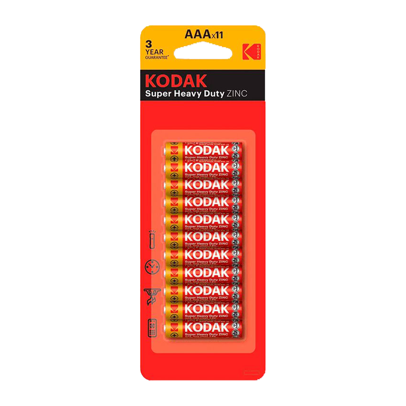 Батарейка Kodak Extra R03 AAA BL10+1 Heavy Duty 1.5V (11/264/52800)