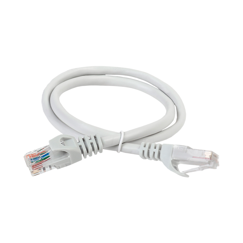 Патч-корд Atcom RJ-45 (m)-RJ-45 (m) 15.0м кат.5е ПВХ 24AWG серый (1/50)