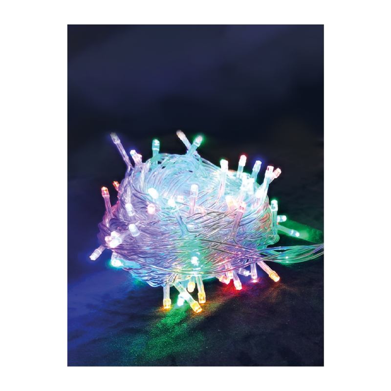 *Гирлянда Космос 30LED 3.0м лампочки нить 8 режимов ассорти (1/50) 