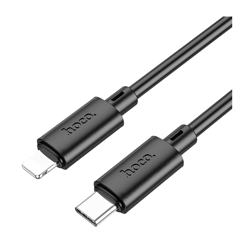 Кабель Borofone BX88 Lightning (m)-Type-C (m) 1.0м 20W ПВХ черный (1/360)