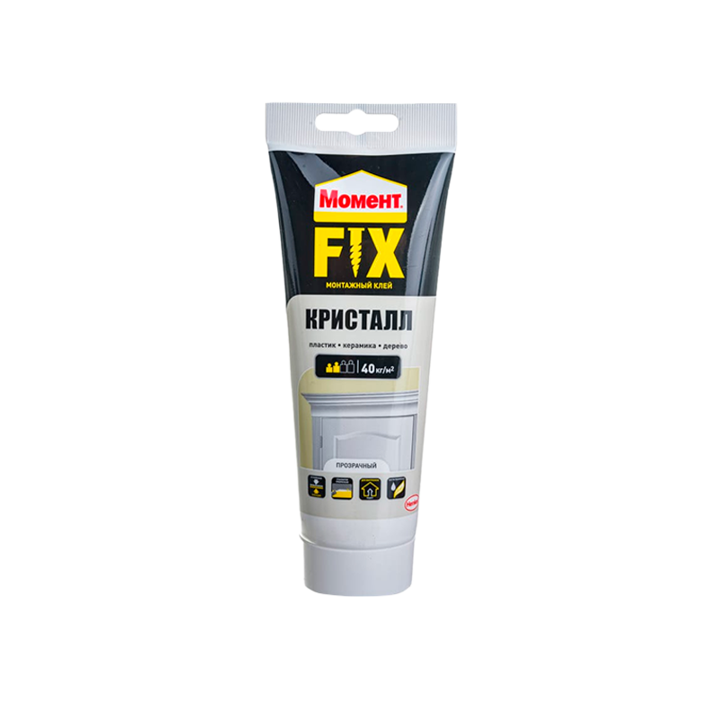 Клей Момент FIX КРИСТАЛЛ 185 г (1/12/1200)