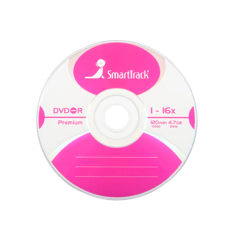Диск DVD-R SmartTrack 4.7GB 16x 100шт. cake box (100/600)