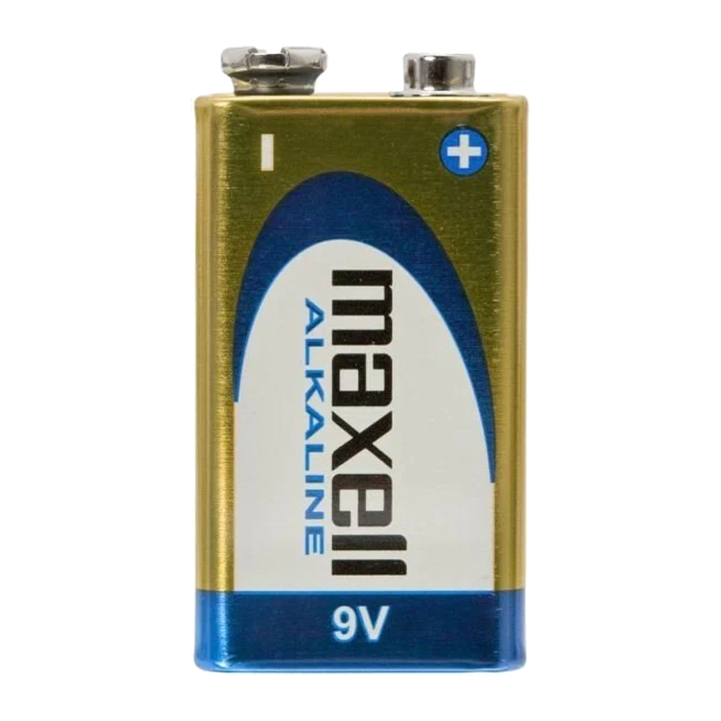 Батарейка Maxell Крона 6LR61 BL1 Alkaline 9V (1/12/60)