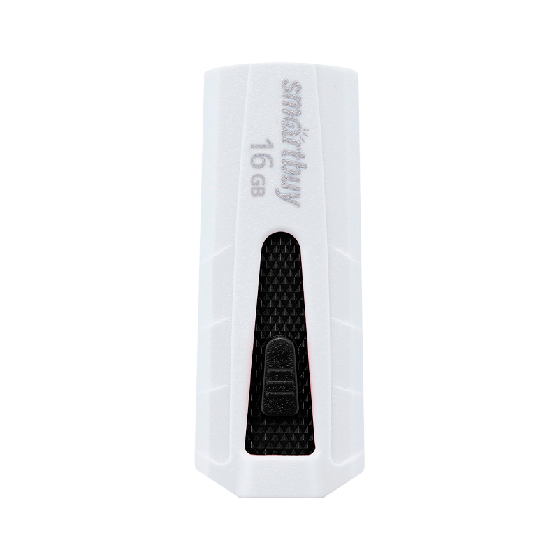 Флеш-накопитель Smartbuy Iron 16GB USB2.0 пластик белый черный