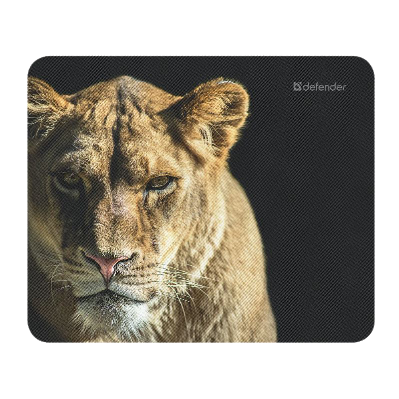 Коврик для мыши Defender Wild Animals 220x180x2мм ассорти (1/20/200)