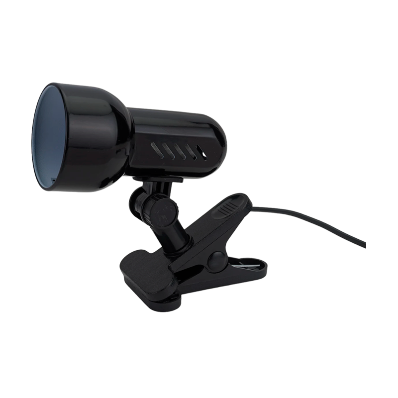 Светильник настольный Ultraflash UF-381 40W 230V E27 прищепка ЛОН черный (1/40)