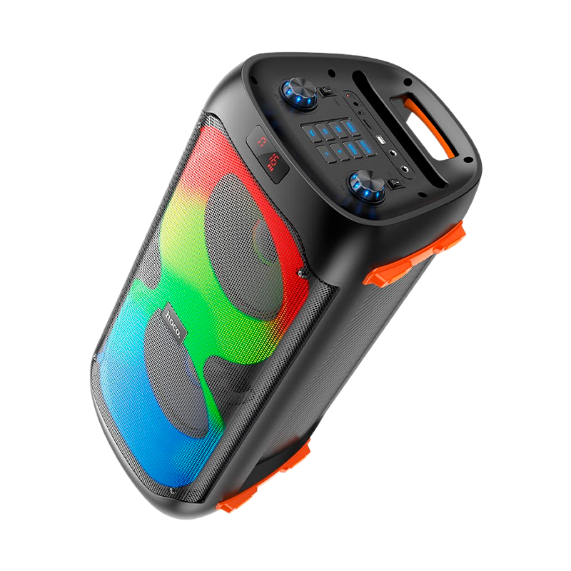 Портативная колонка HOCO BS53 bluetooth 5.1 microSD караоке черный (1/2)