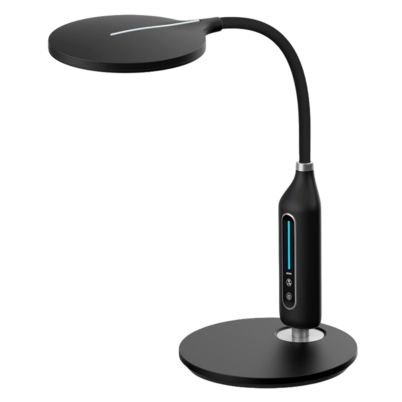Светильник настольный Camelion KD-862 10W IP20 на основании сенс. черный (1/6)