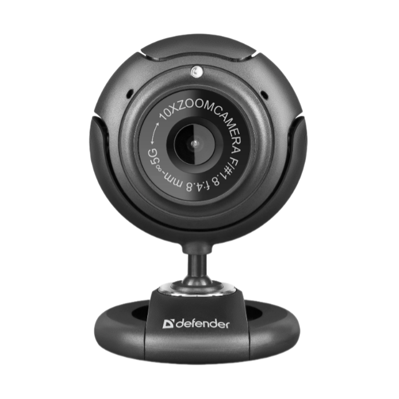 Веб-камера Defender C-2525HD CMOS 1600x1200 2Мп USB черный (1/50)