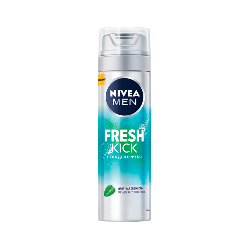 Гель для бритья Nivea FRESH KLICK 200мл (1/12)