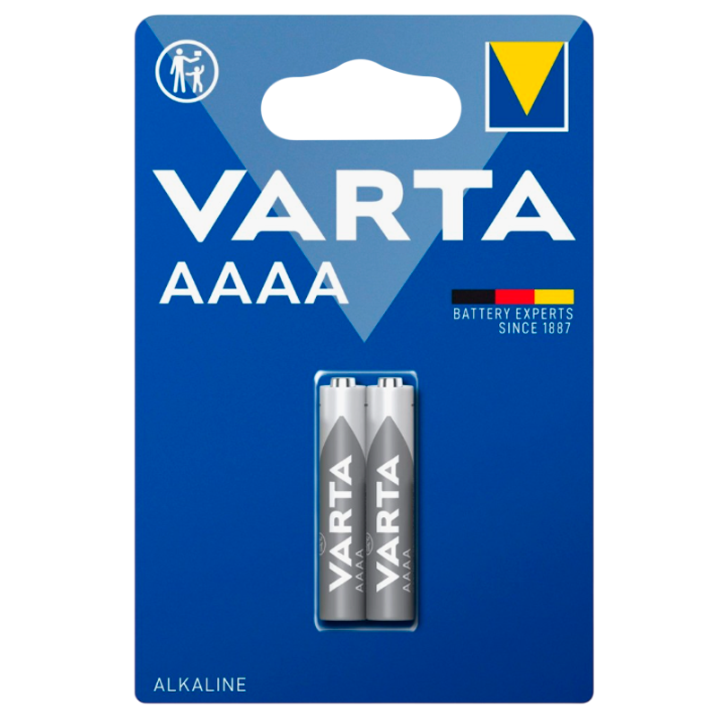 Батарейка Varta AAAA/25A/LR61/LR8D425 BL2 Alkaline 1.5V (04061) (2/20/100)