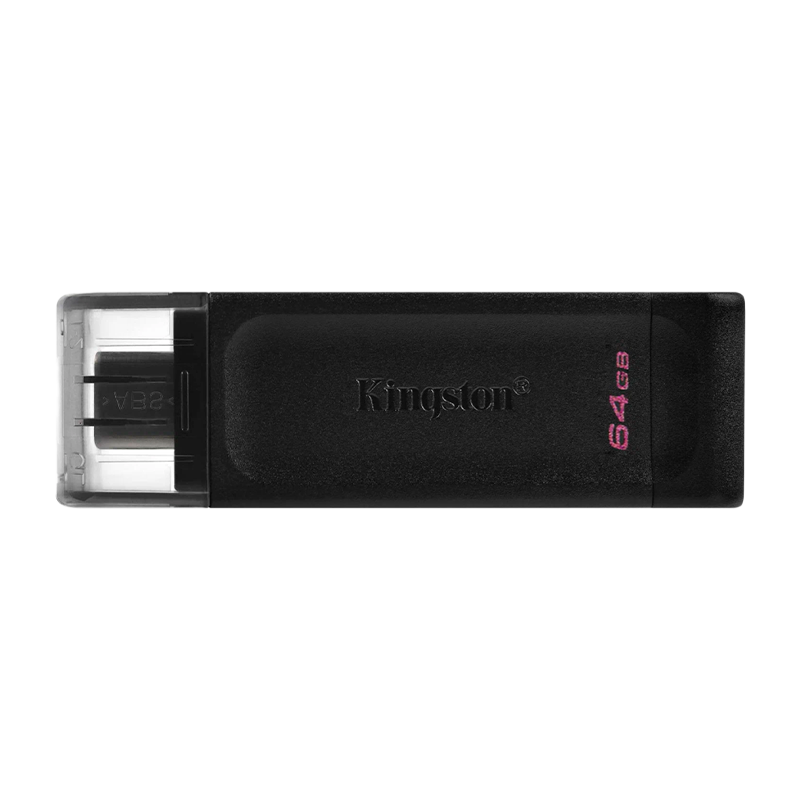 Флеш-накопитель Kingston DataTraveler 70 64GB USB3.0 пластик черный