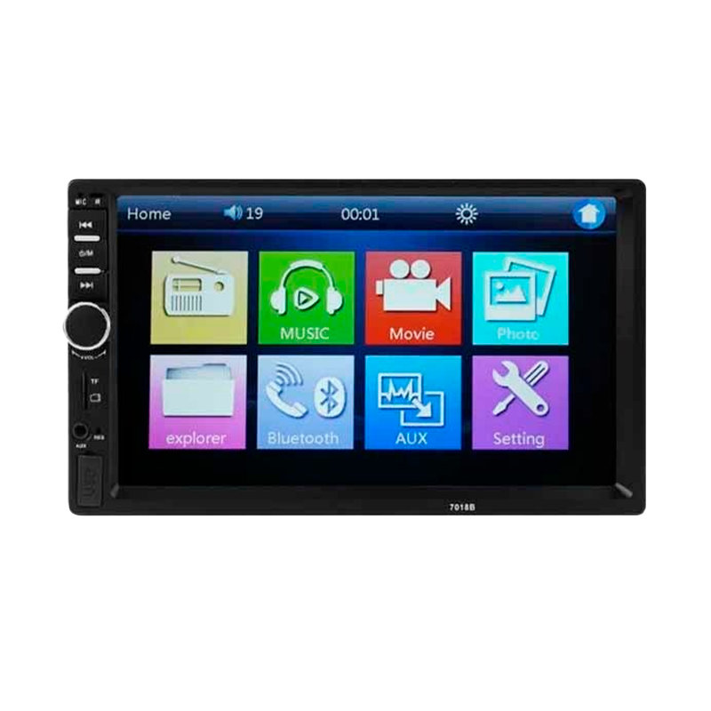 Автомагнитола ENERGY SOUND 7018B, 2DIN, 7", bluetooth, MP-5, usb, micro, aux, fm, пульт (1/20)