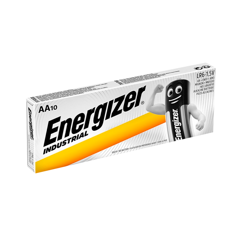 Батарейка Energizer INDUSTRIAL LR6 AA BOX10 Alkaline 1.5V (10/120)