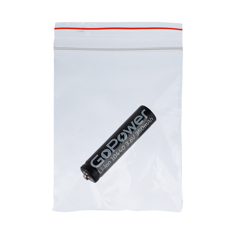 Аккумулятор Li-ion GoPower 10440 PC1 3.7V 350mAh без выводов