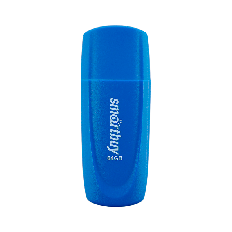 Флеш-накопитель Smartbuy Scout 64GB USB2.0 пластик синий