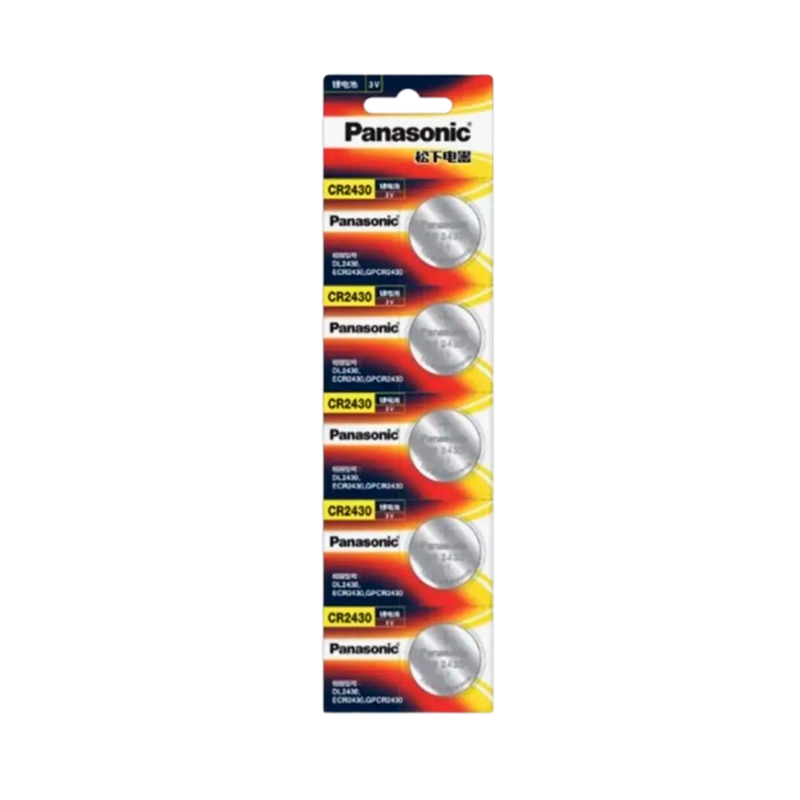 Батарейка Panasonic Power Cells CR2430 BL5 Lithium 3V CN (Китай)