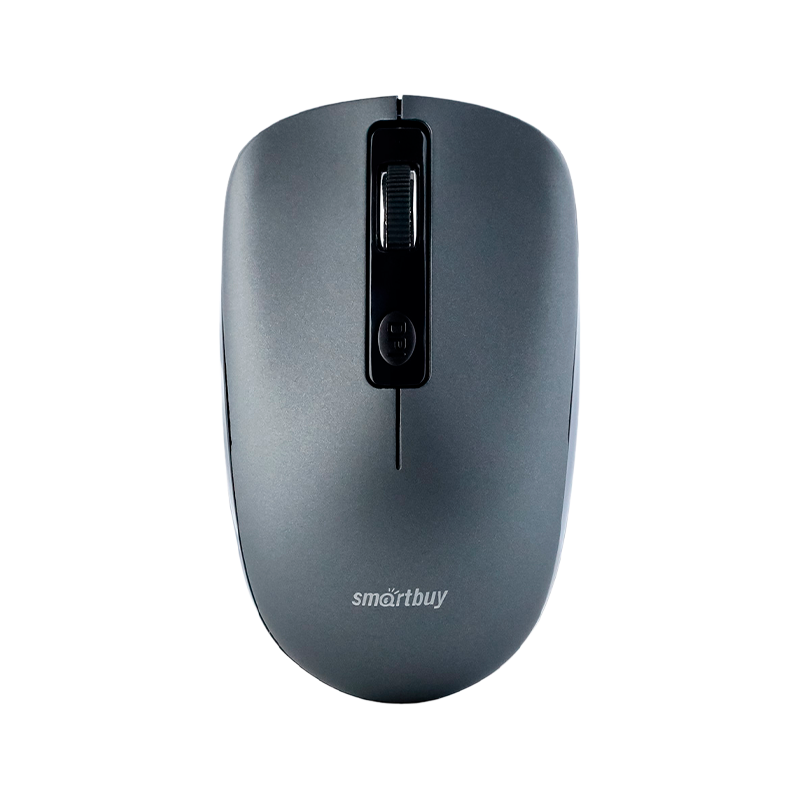 Мышь беспроводная Smartbuy 345AG ONE классическая USB серый (1/40)