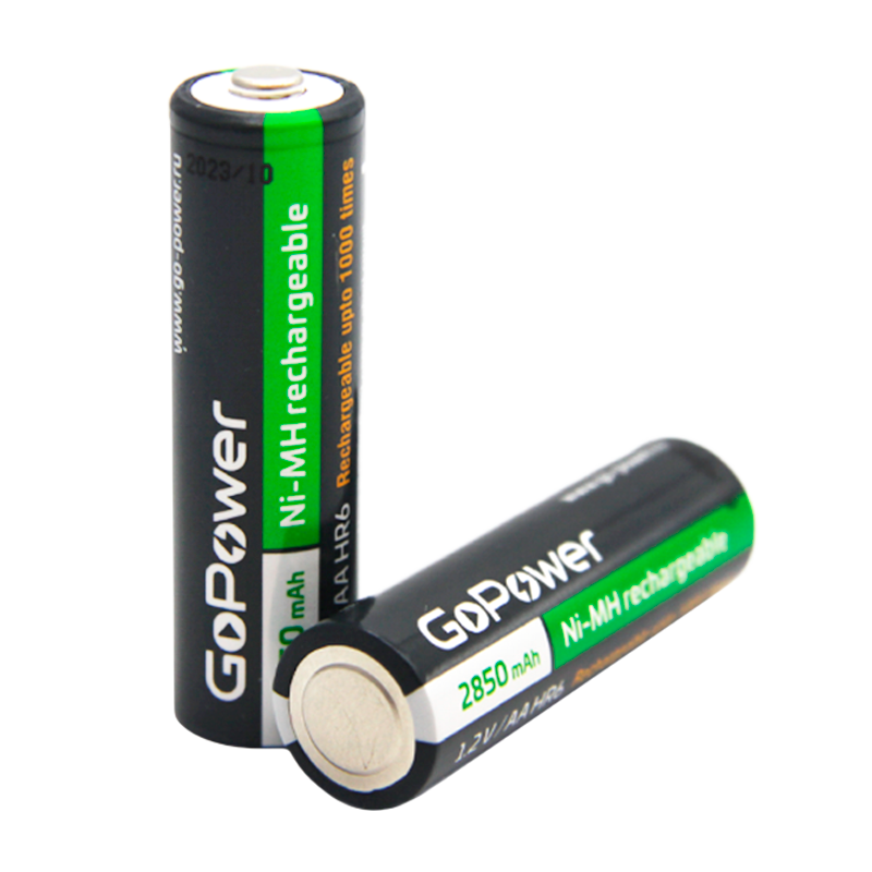 Аккумулятор бытовой GoPower HR6 AA BL2 NI-MH 2850mAh (2/20/240)