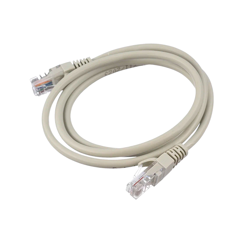 Патч-корд GoPower RJ-45 (m)-RJ-45 (m) 1.0м кат.5е ПВХ 26AWG CCA серый в пакете (1/100)