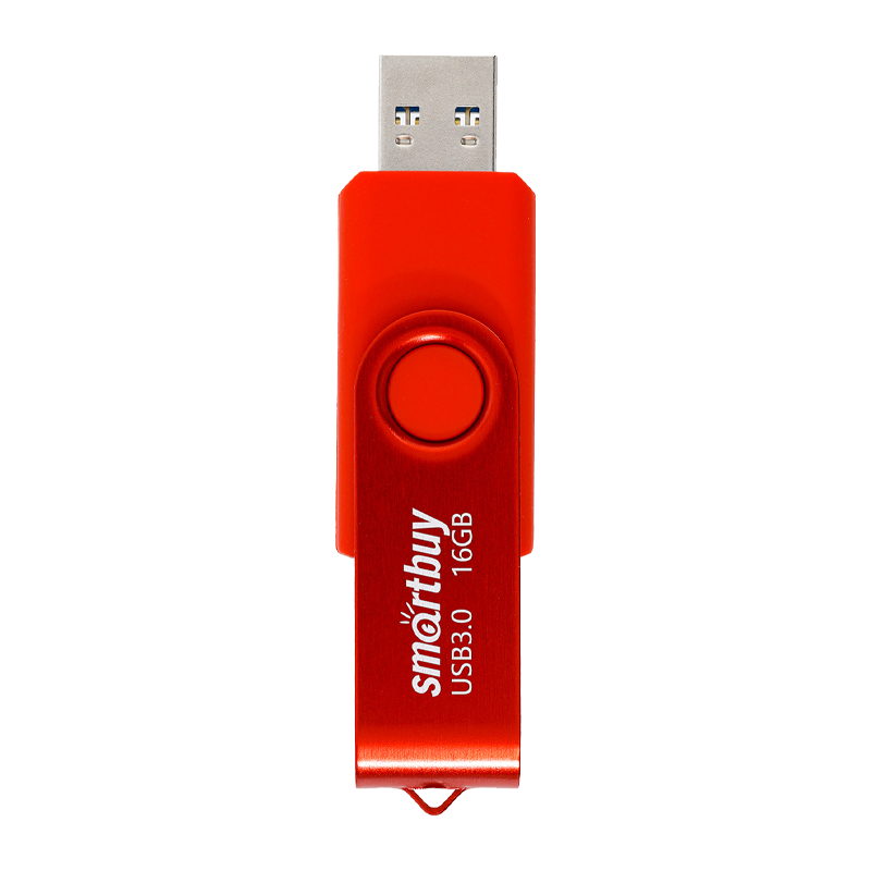 Флеш-накопитель Smartbuy Twist 16GB USB3.0 пластик красный
