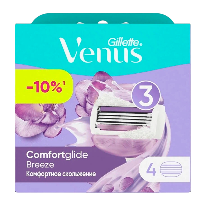 Сменные кассеты Gillette VENUS 3 лезвия 12шт. (цена за 1 шт) (12/120)