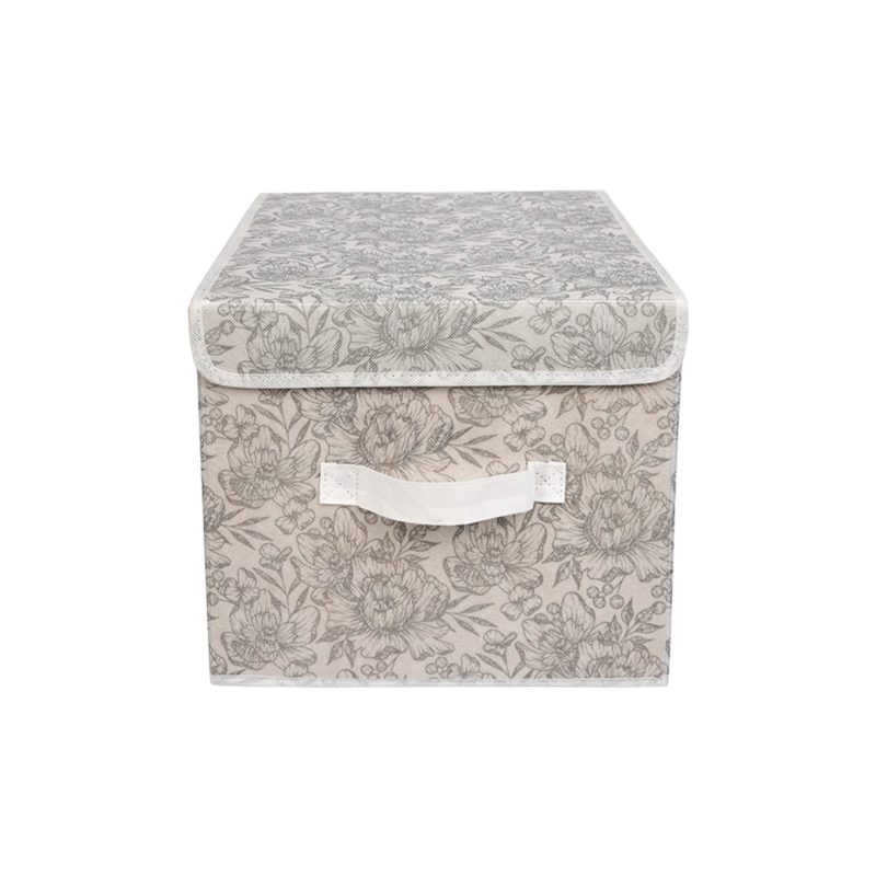 ЕГ Grey Flower Короб для хранения 30х40x25 см (1/12)