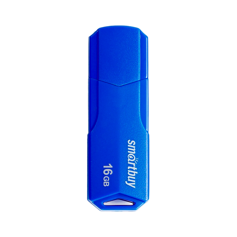 Флеш-накопитель Smartbuy Clue 16GB USB2.0 пластик синий