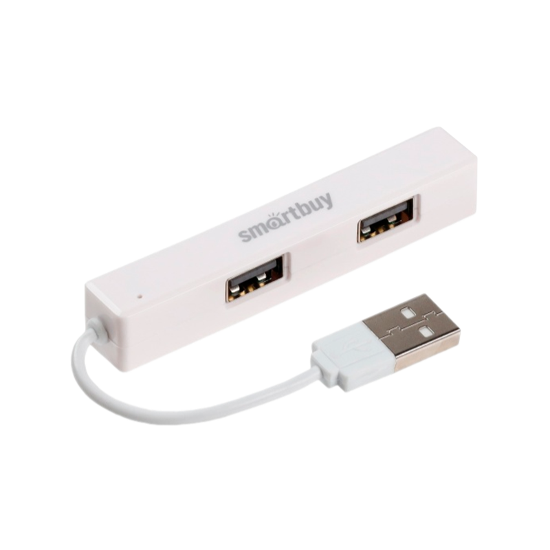 USB-Хаб Smartbuy 408 4USB белый