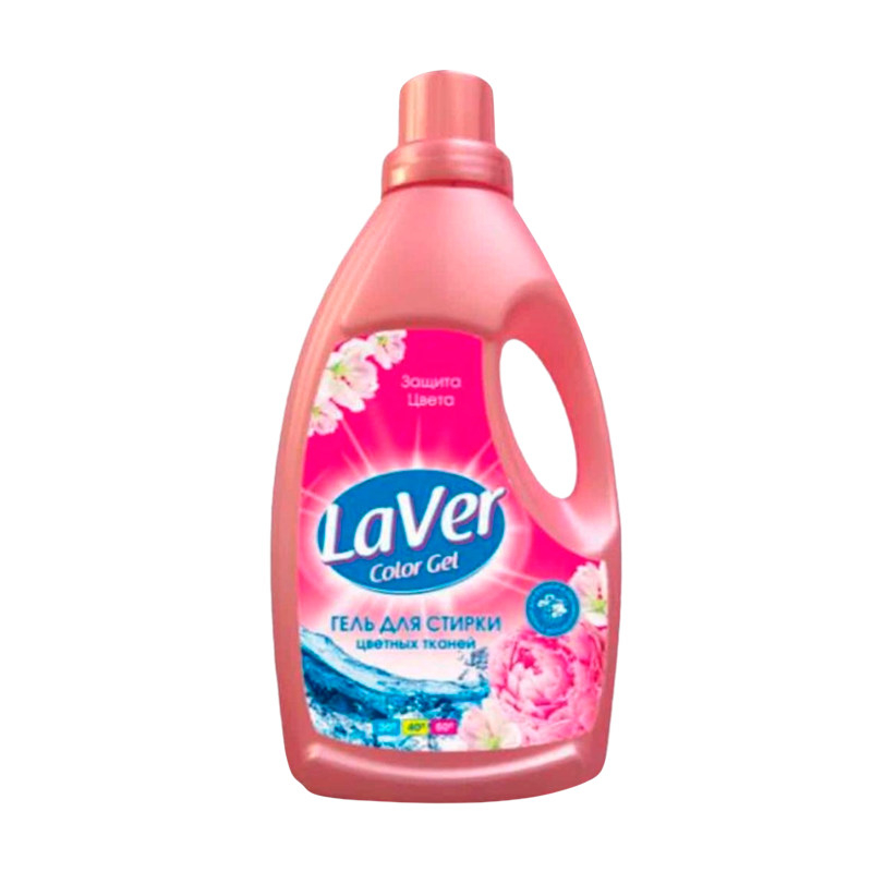 Гель для стирки цветного белья LaVer 950мл бутылка (1/12/45)
