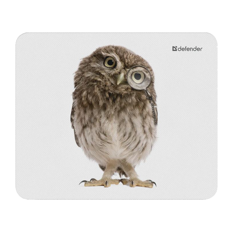 Коврик для мыши Defender Wild Animals 220x180x2мм ассорти (1/20/200)