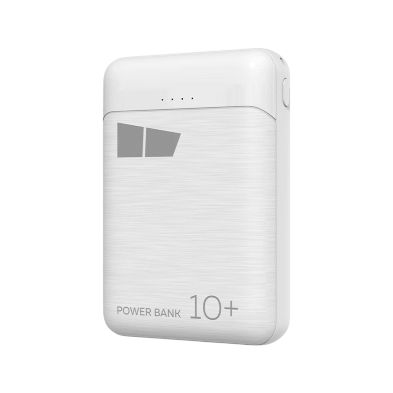 Внешний аккумулятор MORE CHOICE PB32-10 10000mAh 2.1A 2USB белый (1/10/100)