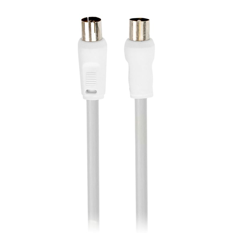 Кабель Smartbuy K-TV235-50 TV (m)-TV (f) 5.0м силикон серый (1/50)