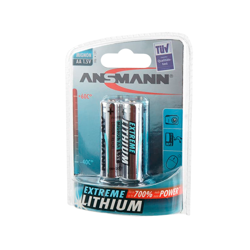 Батарейка ANSMANN EXTREME LITHIUM FR6 BL2