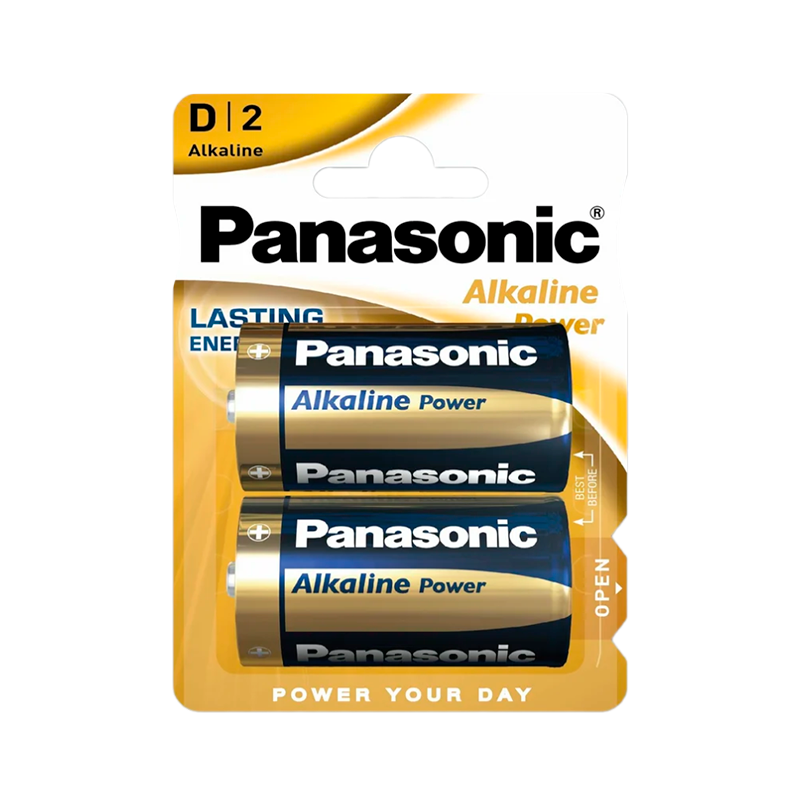 Батарейка Panasonic PRO Power LR20 D BL2 Alkaline 1.5V (2/24)