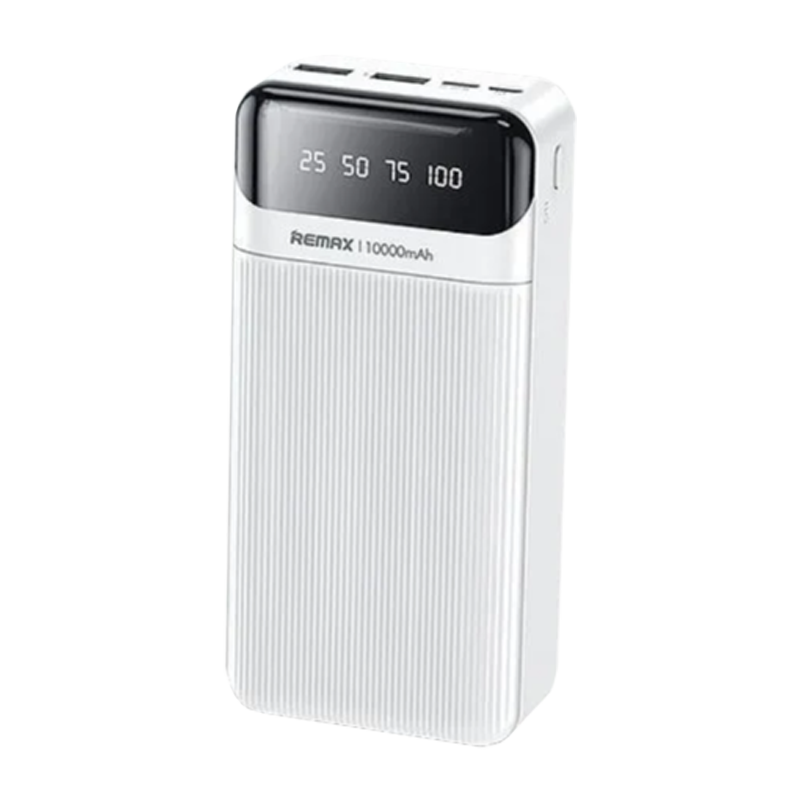 Внешний аккумулятор Remax RPP-103 30000mAh 2.0A 2USB/Type-C белый (1/20)