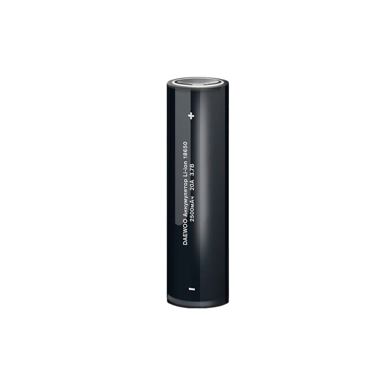Аккумулятор Li-ion Daewoo 18650 bulk 2500mAh без защиты (1/24/384)
