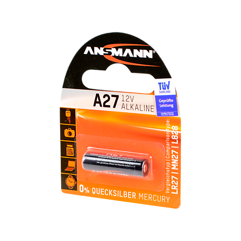 Батарейка ANSMANN&nbsp;&nbsp;A27 BL1 (1/10/480)