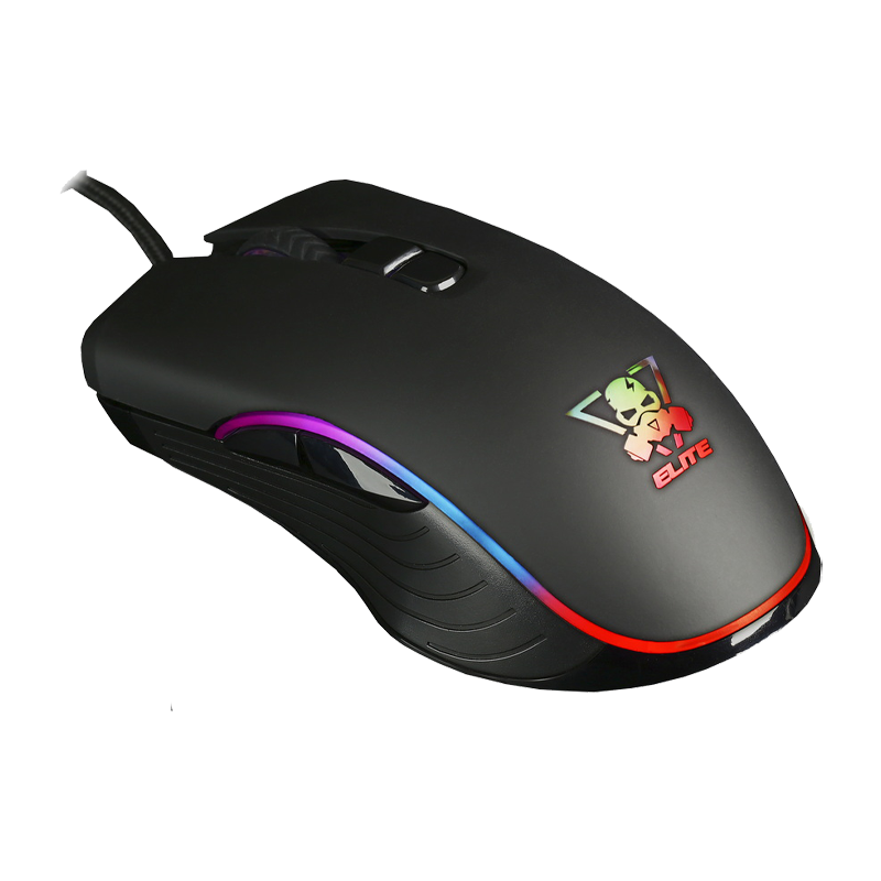 Мышь проводная Smartbuy 719G RUSH Elite игровая USB черный (1/40)