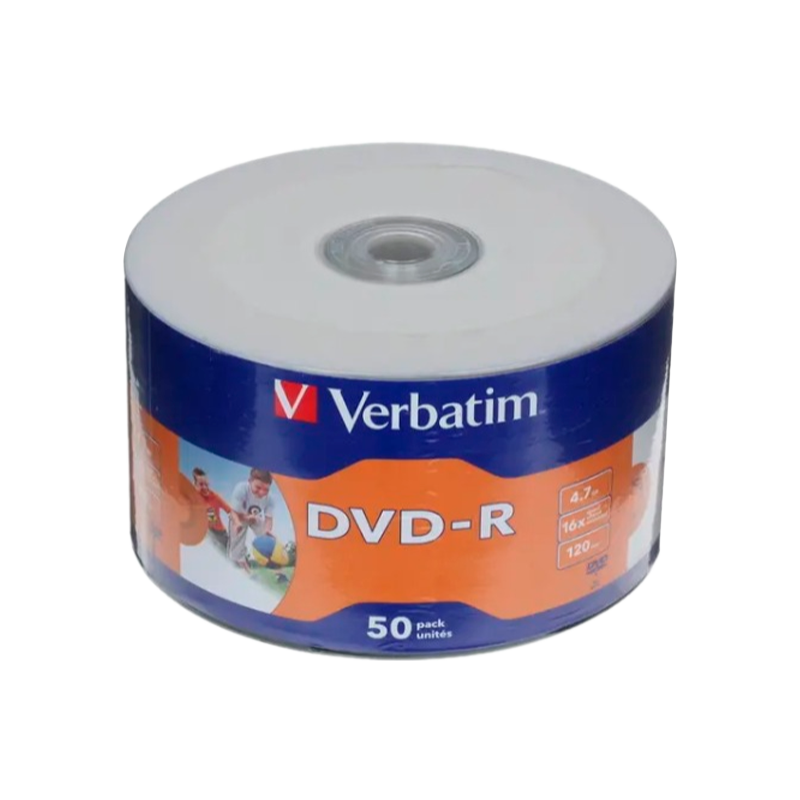 Диск DVD-R Verbatim DataLife 4.7GB 16x 50шт. Shrink 50 (50/200)