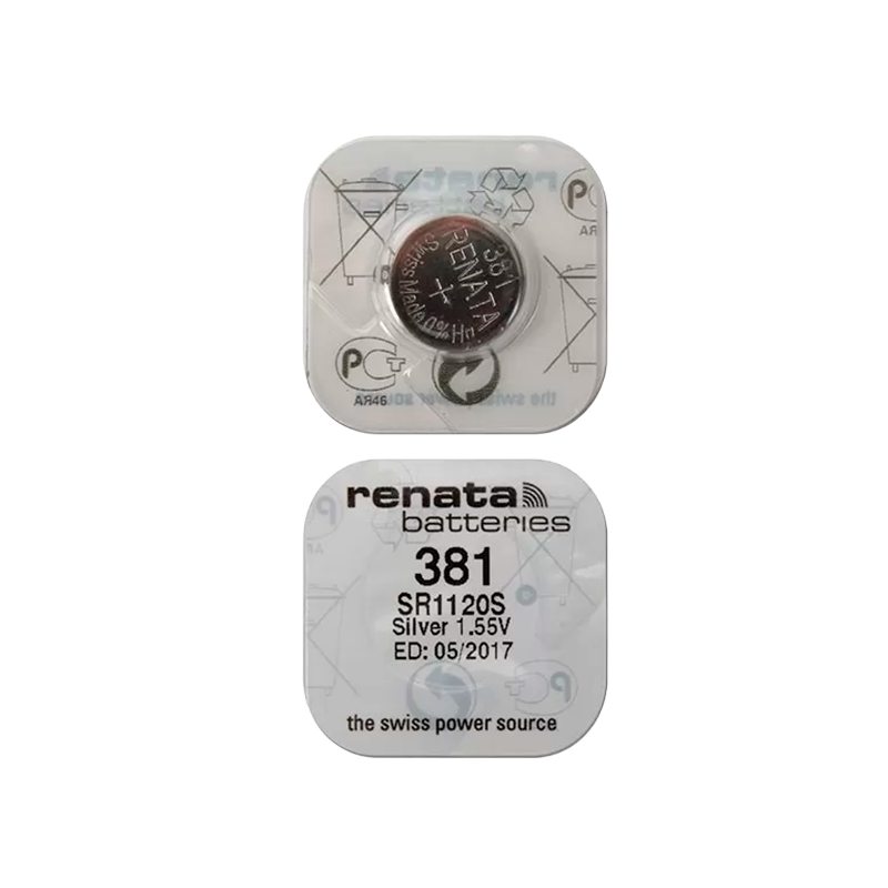 Батарейка Renata 381 (SR1120SW) BL10 Silver Oxide 1.55V (10/100)